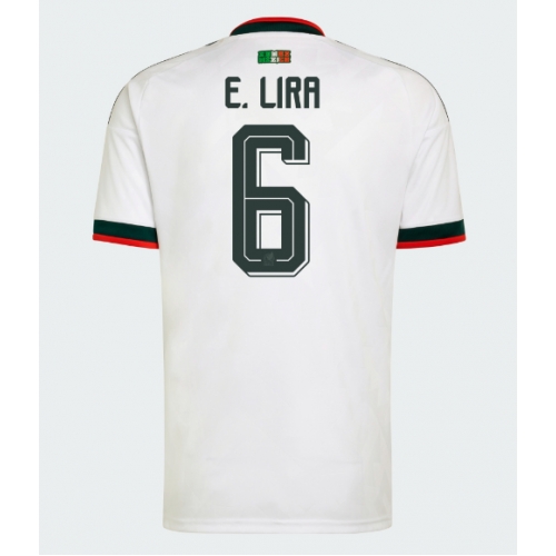 Billige Fotballdrakt Mexico Erik Lira #6 Replika Bortedrakt VM 2026 Kortermet Billige Fotballdrakt Mexico Erik Lira #6 Replika Bortedrakt VM 2026 Kortermet